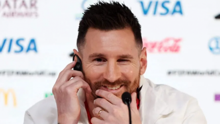 Lionel Messi y la imagen que se viralizó de su tobillo antes del debut de la Selección Argentina en el Mundial - TyC Sports