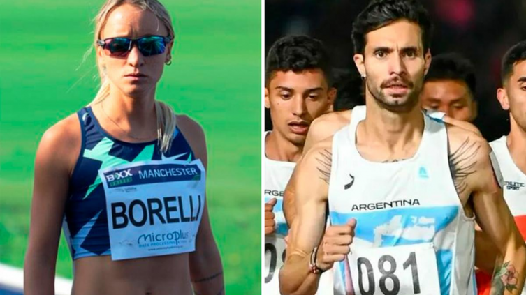 Federico Bruno y Florencia Borelli ganaron medallas de oro en España - télam