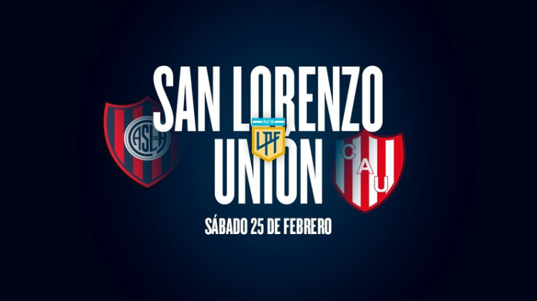 San Lorenzo - Unión por la 5° Fecha de la LPF: hora, TV y posibles formaciones - OLÉ