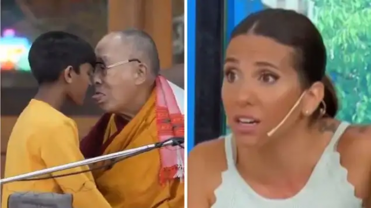 Cinthia Fernández estalló contra el líder budista Dalai Lama: 