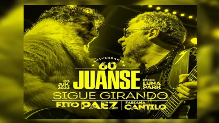 Juanse presenta un registro en vivo junto a Fito Páez y Fabiana Cantilo - CMTV