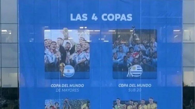 “Las 4 Copas están en casa”, el homenaje de la Conmebol a los Mundiales que ganó Sudamérica - TyC Sports