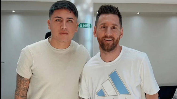 “Empezamos una nueva vida”: la emoción de Facundo Farías antes de sumarse al Inter Miami de Lionel Messi (Foto: Instagram @facufarias10).