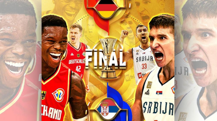 Final inédita: Serbia y Alemania definirán un nuevo campeón mundial de básquetbol Foto: TW@FIBAWC.
