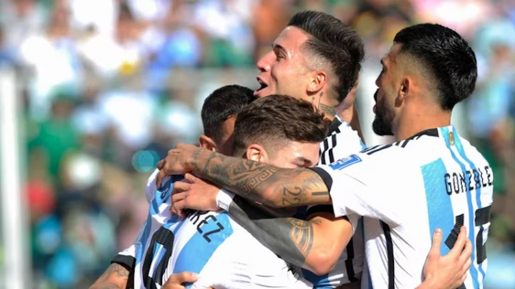 Tras la goleada a Bolivia en La Paz, cuándo volverá a jugar la selección argentina por Eliminatorias Sudamericanas - Crédito: AFP