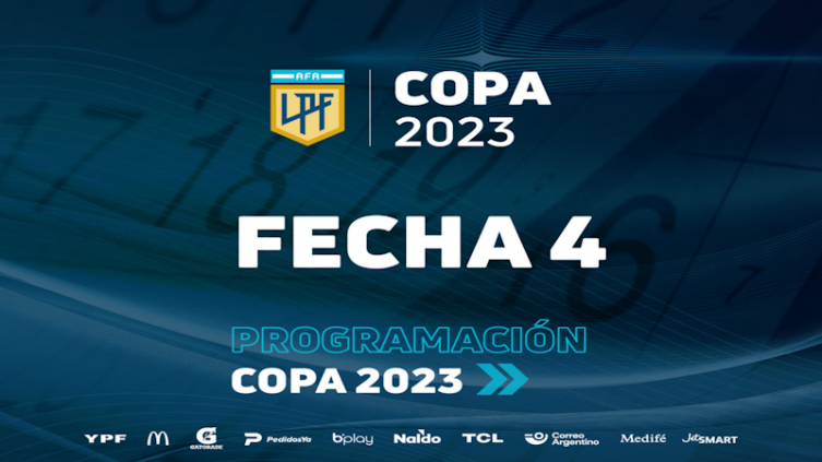 Fecha 4 de la Liga Profesional 2023 programación, horarios, televisación, árbitros y VAR - LPF