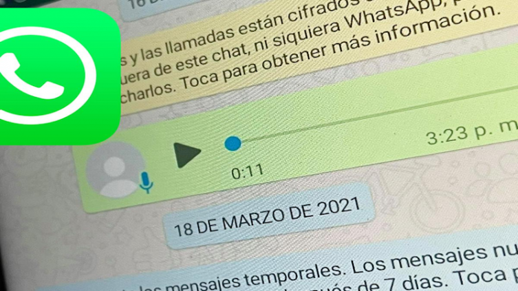 WhatsApp lanza función para enviar audios temporales - Depor
