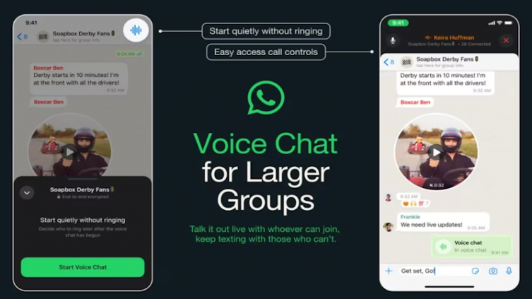 WhatsApp: llegan los chat de voz para grupos, cómo usarlos. (WhatsApp)