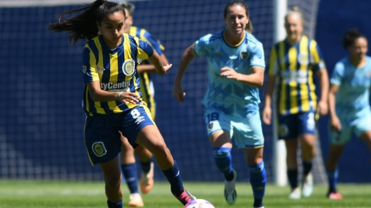Fútbol femenino: Boca se lo dio vuelta a Central y le ganó 2 a 1. (Rosario Central Fem)