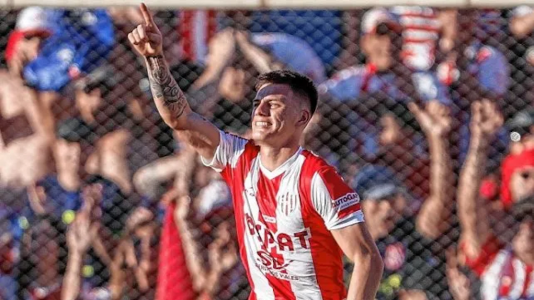 El gol de Kevin Zenón a Tigre para darle la salvación a Unión quedó en el Top 3 de la 14ª fecha. - Prensa Unión