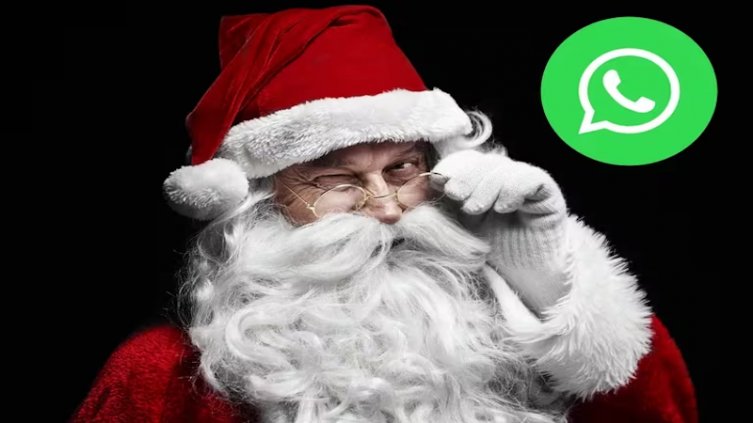 Cómo programar mensajes de Navidad para familia y amigos en WhatsApp. (infobae)