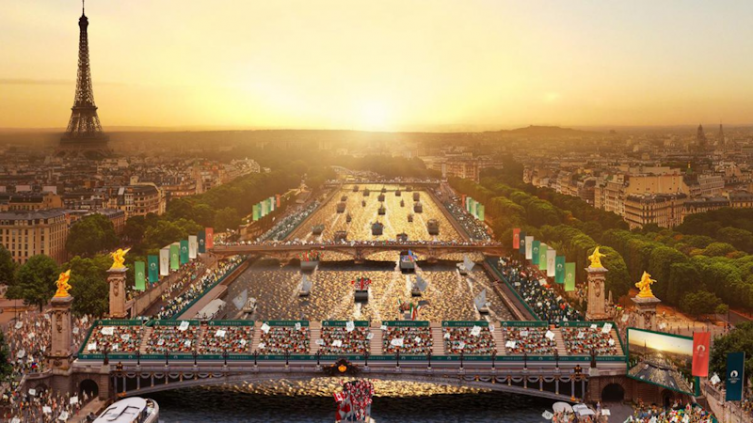 En París 2024 reducirán la cantidad de espectadores de la ceremonia inaugural Foto: X@PrensaCOA.