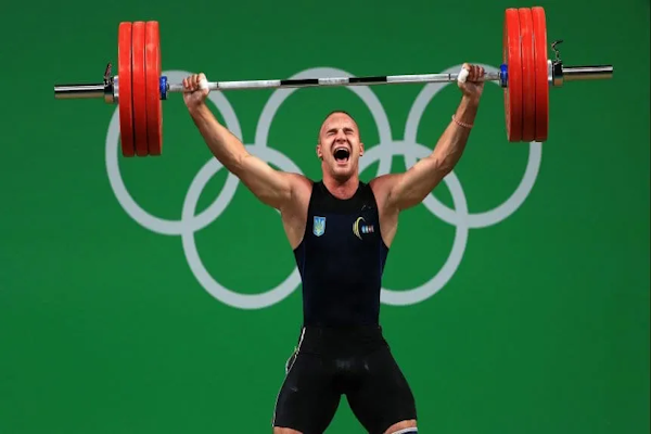 Oleksandr Pielieshenko, en su momento de competencia olímpica (Mike Ehrmann/Getty Images).