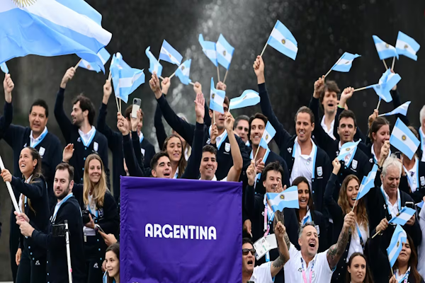 JJ.OO: la delegación argentina en la ceremonia de apertura