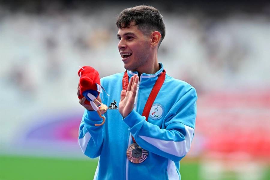 El argentino Alexis Chávez ganó la medalla de plata en los Juegos Paralímpicos