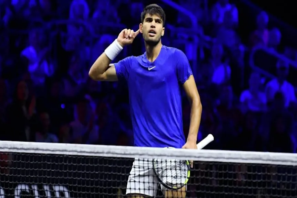 Alcaraz le dio la Laver Cup al Team Europa