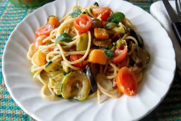 Receta de la pasta primavera