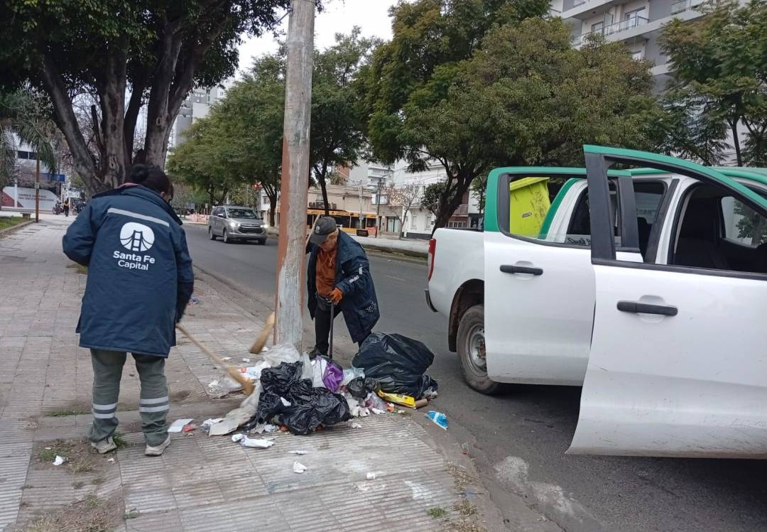 Tras los festejos, la Municipalidad recuperó rápidamente los espacios públicos 