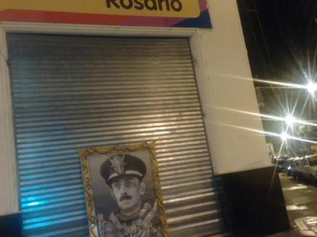 Local partidario del Pro en Rosario - Foto de Videla