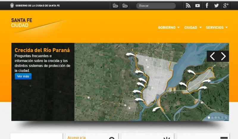 Crecida del Río Paraná - Nuevo sitio de información y consultas
