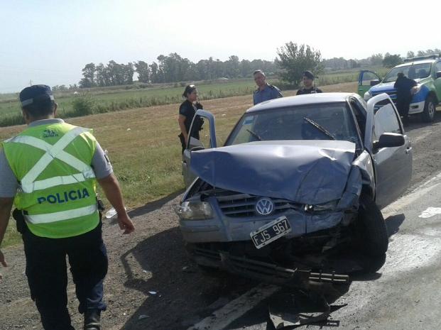 Accidente en la Autopista Rosario - Córdoba