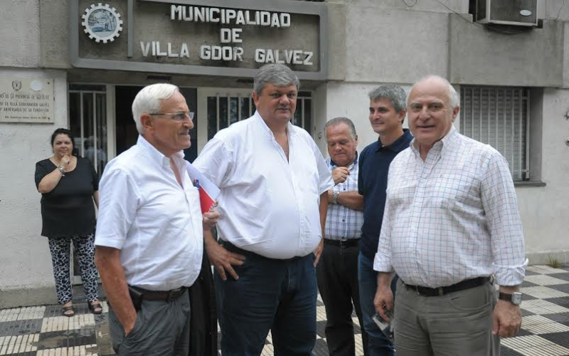 Lifschitz y Ricci coordinaron obras y acciones para recuperar a Villa Gobernador Gálvez