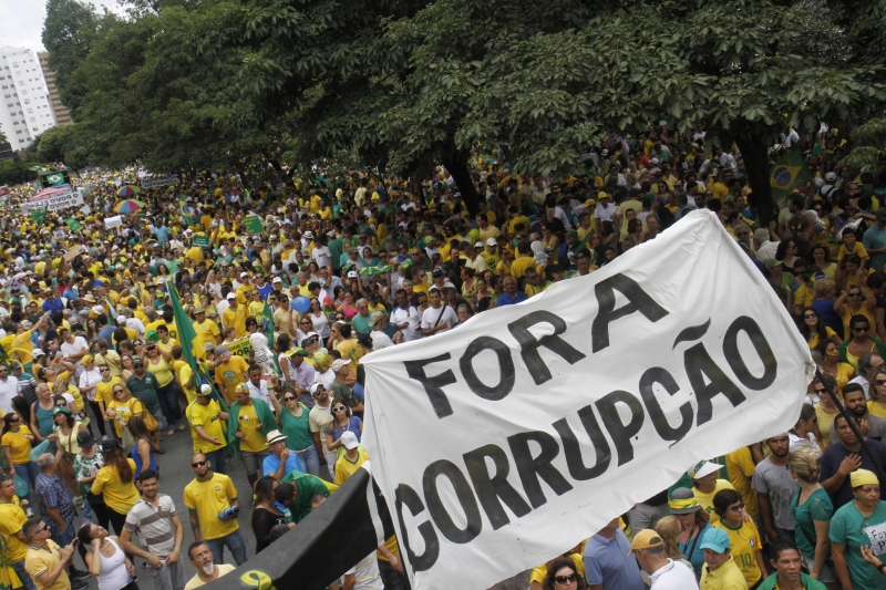 Movilizaciones en Brasil