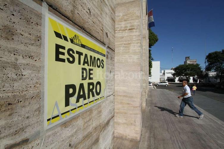 Municipales de paro (Foto: El Litoral)