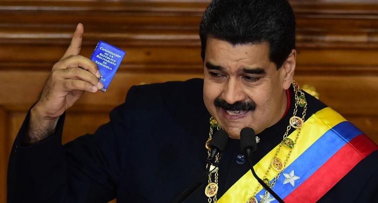 El presidente de Venezuela entregó un proyecto de ley a la Asamblea Constituyente. - ámbito