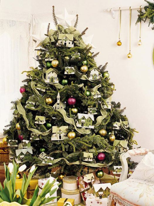 Árbol de navidad reciclado: + de 50 ideas de árboles de navidad con