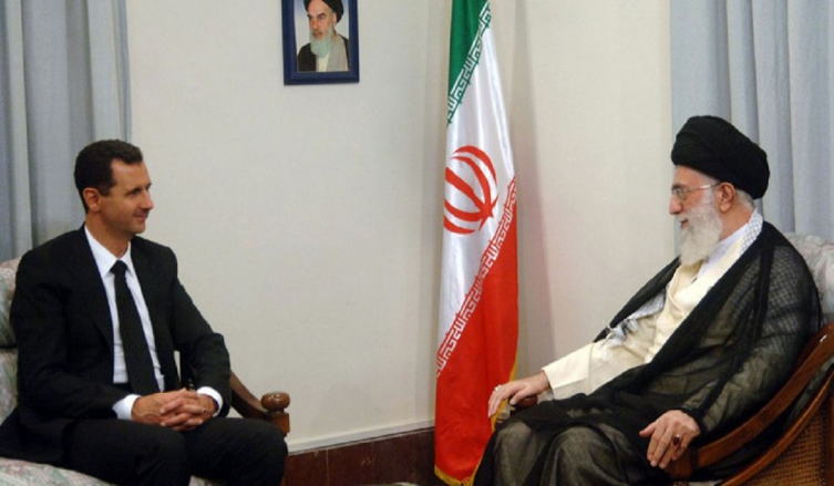 El dictador sirio Bashar Al Assad y el ayatollah Khamenei (Reuters)