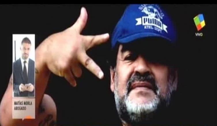 Matías Morla, el abogado de Maradona, reveló los tres motivos por los que no vino a la boda de su hija. Captura TV