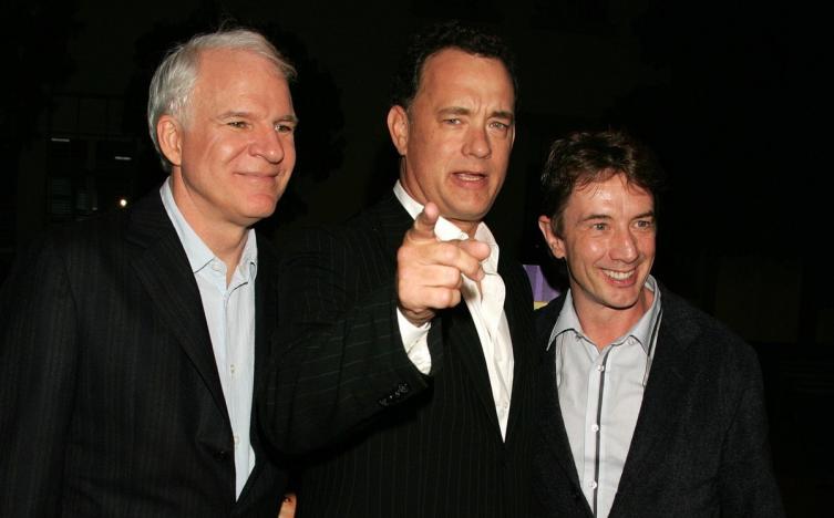 Steve, Tom y Short. El trío que se ríe de ciertas cuestiones. (AFP)