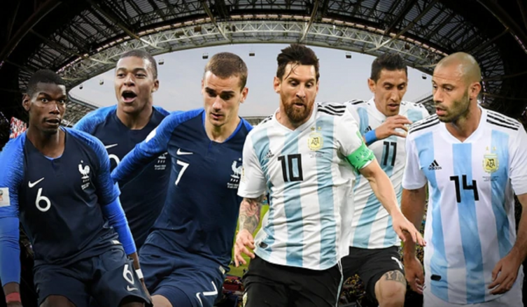 Argentina y Francia animarán el primer duelo de octavos de final - INFOBAE
