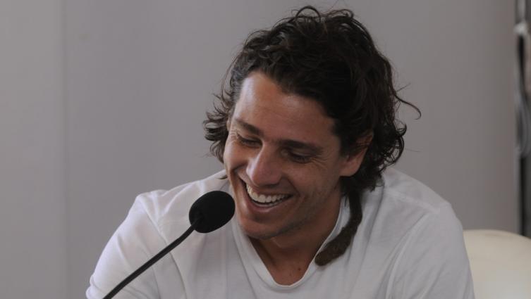 Gastón Gaudio, durante una conferencia de prensa. (Foto: Gerardo Dell ´ Oro)