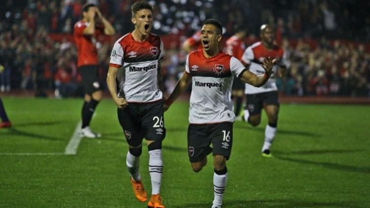 Fértoli gritando su gol ante Independiente el viernes pasado. (Alan Monzón / Rosario3.com)