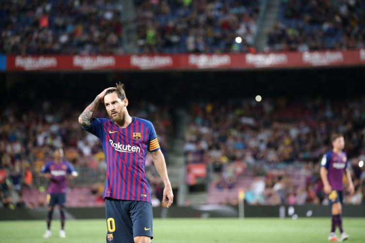 Lionel Messi, afuera de los tres mejores de Europa, en la temporada 2017-2018. (DPA)
