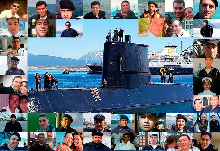 Los 44 héroes del submarino ARA San Juan - PERFIL