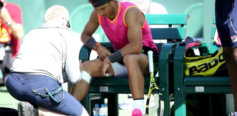 Rafael Nadal se bajó de Indian Wells por una lesión y Roger Federer avanza a la final - Clarín