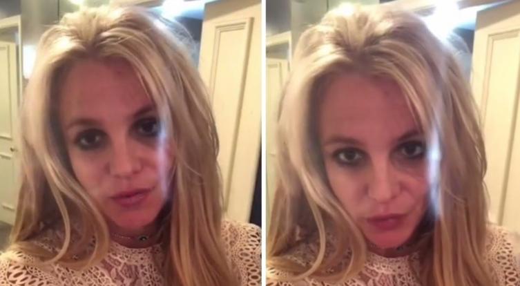 Así se la ve a Britney en el video que compartió con sus casi 22 millones de seguidores. - Clarín