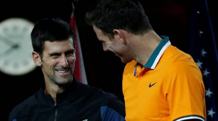 Djokovic y Del Potro - TyC Sports