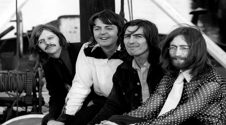 Ringo, Paul, George y John, en una foto datada el 9 de agosto de 1969, en Twickenham, Britain. (Foto: Bruce McBroom, Copyright Apple Corps Ltd/via REUTERS)