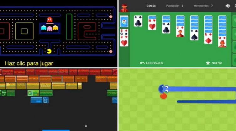 7 juegos clásicos ocultos en el Buscador de Google