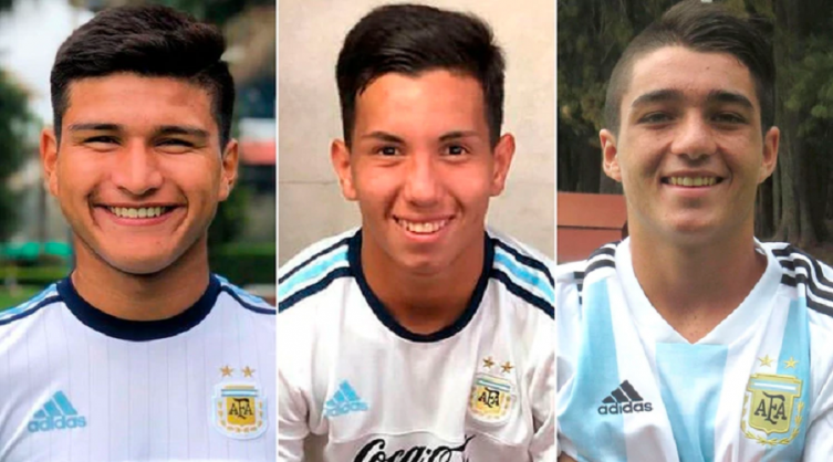 Tres jóvenes futbolistas argentinos fueron elegidos en una lista de los mejores 60 proyectos del mundo (Crédito: AFA)
