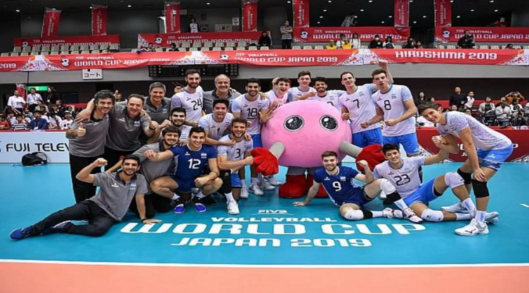 El seleccionado argentino masculino de vóleibol dejó Japón con optimismo. Foto: FIVB