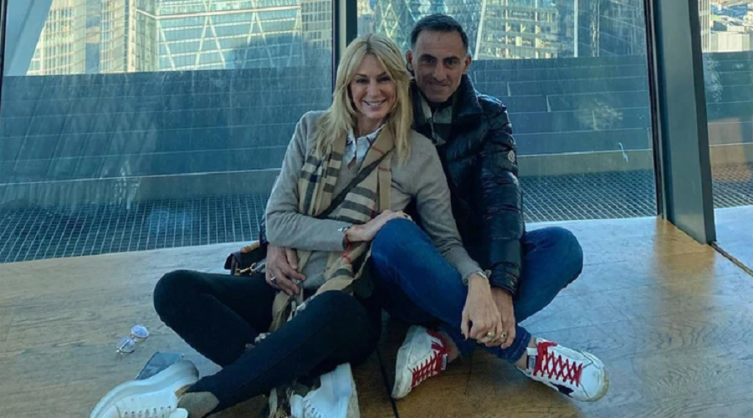 Hoy, como ayer: Yanina y Diego Latorre, juntos en Londres (Instagram)