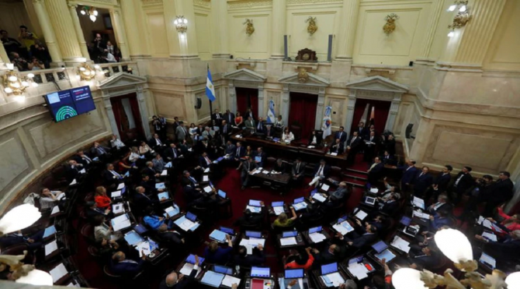 Los legisladores nacionales debatieron con carácter de urgente la Ley de Emergencia económica propuesta por el presidente Alberto Fernández (Reuters/Agustin Marcarian)