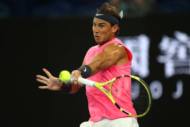 Rafael Nadal ganó y avanzó a la tercera ronda del primer Grand Slam de la temporada (REUTERS/Kai Pfaffenbach)