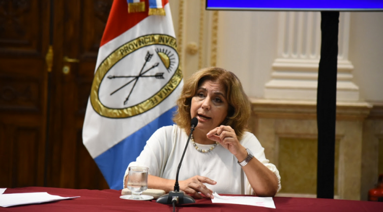 La secretaria de Salud de la provincia, Sonia Martorano - GSF