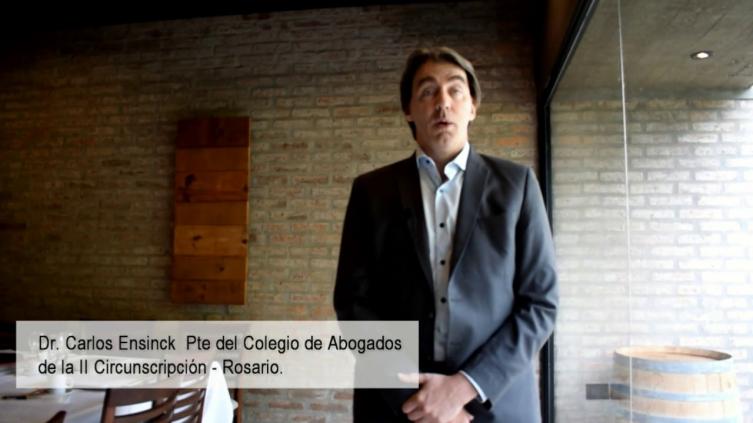 presidente del Colegio de Abogados de Rosario, Carlos Ensinck - Google